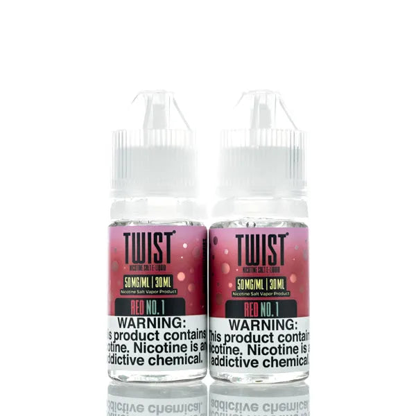 TWIST Salt E Liquid - Red No.1 - 60ml - Black Coral
